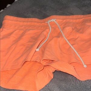 Old Navy Women's Bright Orange Athletic Shorts